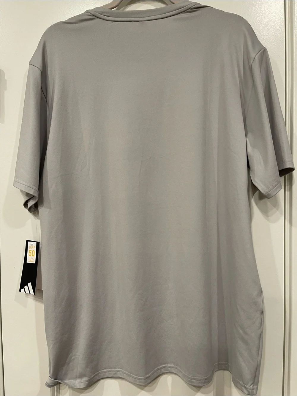 adidas Men’s XL Gray Short Sleeve Performance Tee